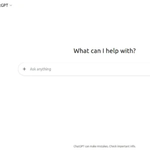 واجهة محادثة ذكية لمنتج ChatGPT Plus